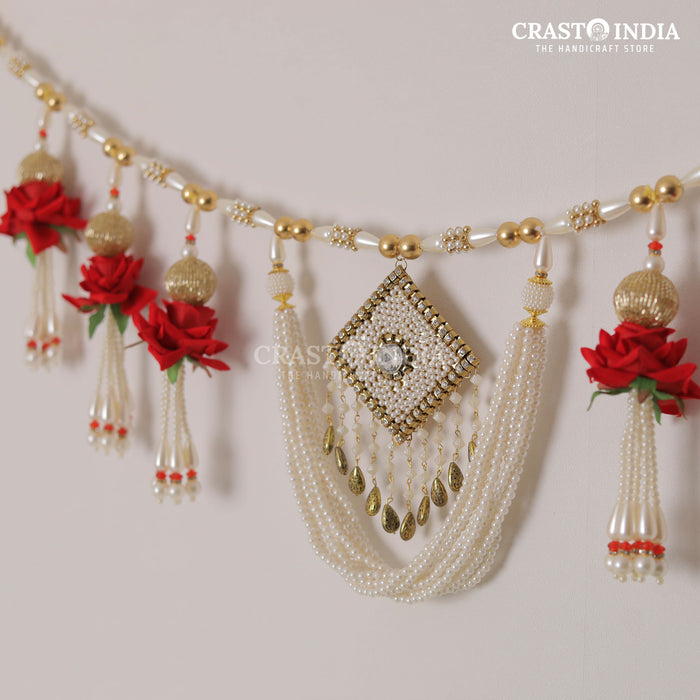 CRASTO INDIA HANDCRAFTED FESTIVE TORAN #0134 (1 PC)