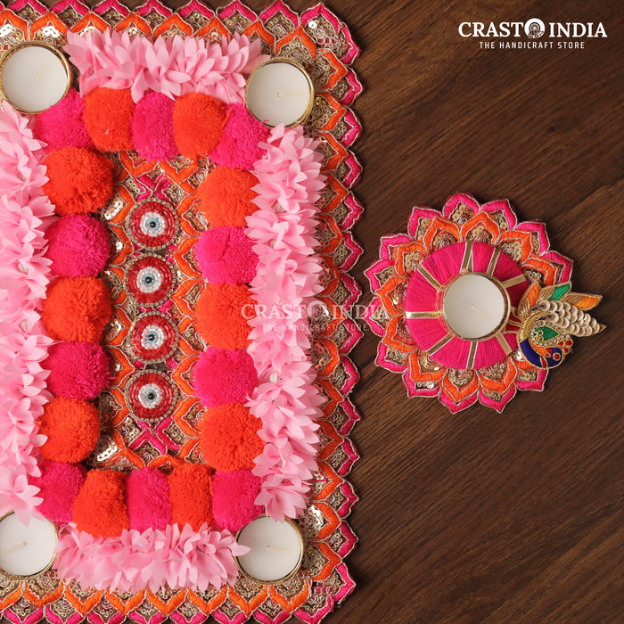 CRASTO INDIA HANDCRAFTED FESTIVE RANGOLI #82
