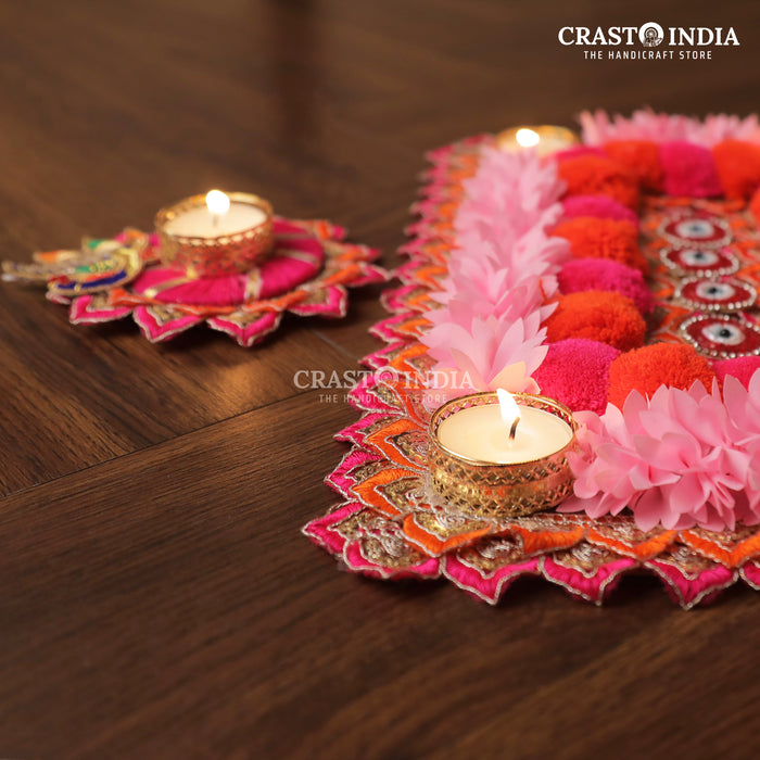 CRASTO INDIA HANDCRAFTED FESTIVE RANGOLI #82