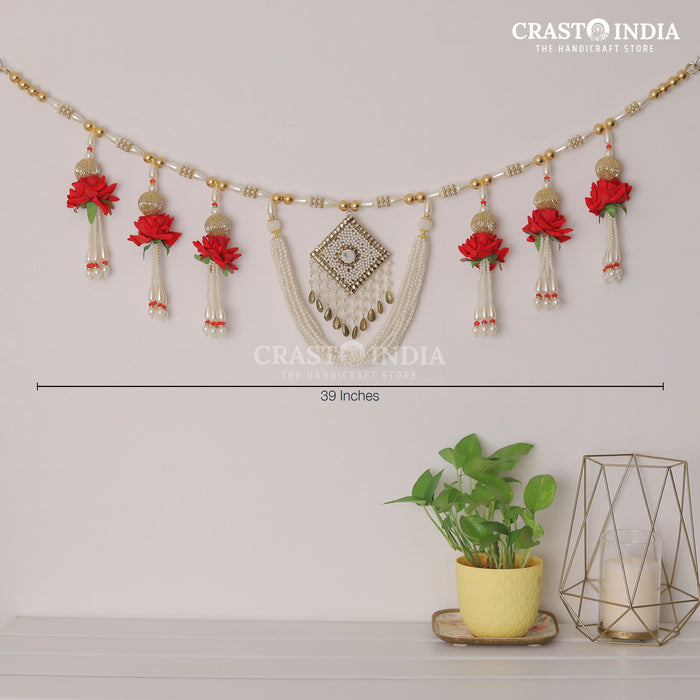 CRASTO INDIA HANDCRAFTED FESTIVE TORAN #0134 (1 PC)