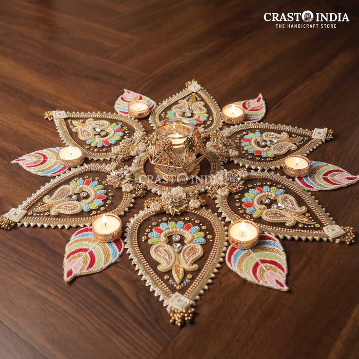 CRASTO INDIA HANDCRAFTED FESTIVE RANGOLI #83