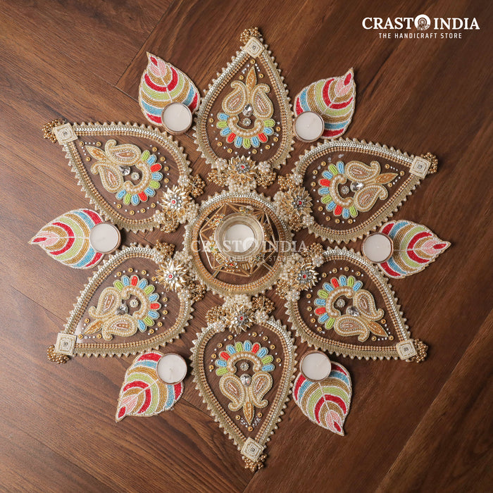 CRASTO INDIA HANDCRAFTED FESTIVE RANGOLI #83