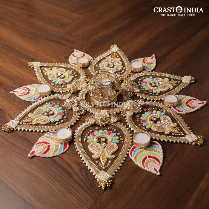 CRASTO INDIA HANDCRAFTED FESTIVE RANGOLI #83