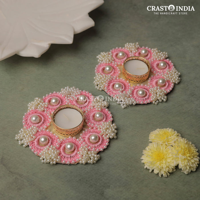 CRASTO INDIA HANDCRAFTED FESTIVE DIYA #95 (PAIR)