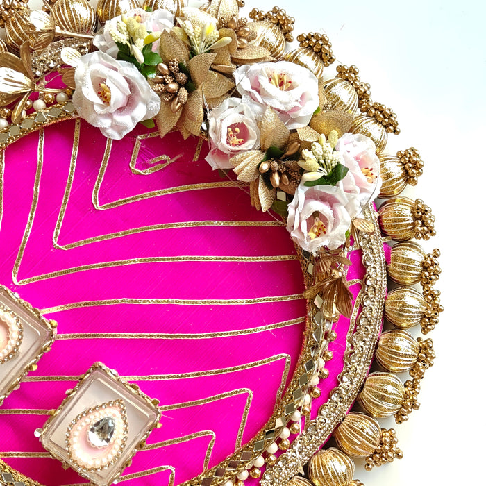 CRASTO INDIA HANDCRAFTED FESTIVE ENGAGEMENT RING PLATTER #10