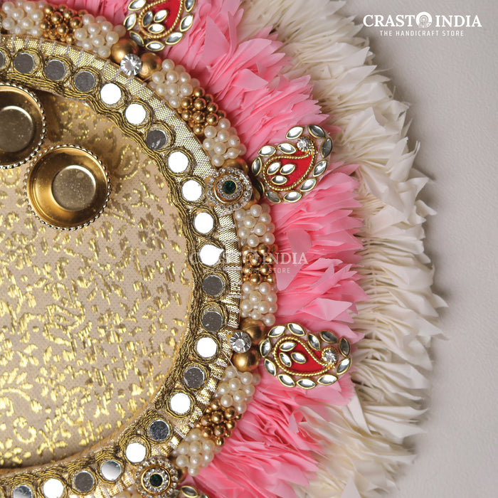 CRASTO INDIA HANDCRAFTED FESTIVE POOJA THALI #34