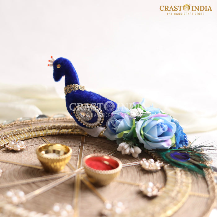 CRASTO INDIA HANDCRAFTED FESTIVE POOJA THALI #42