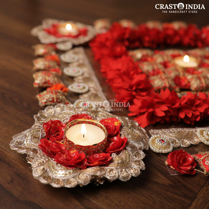 CRASTO INDIA HANDCRAFTED FESTIVE RANGOLI #89