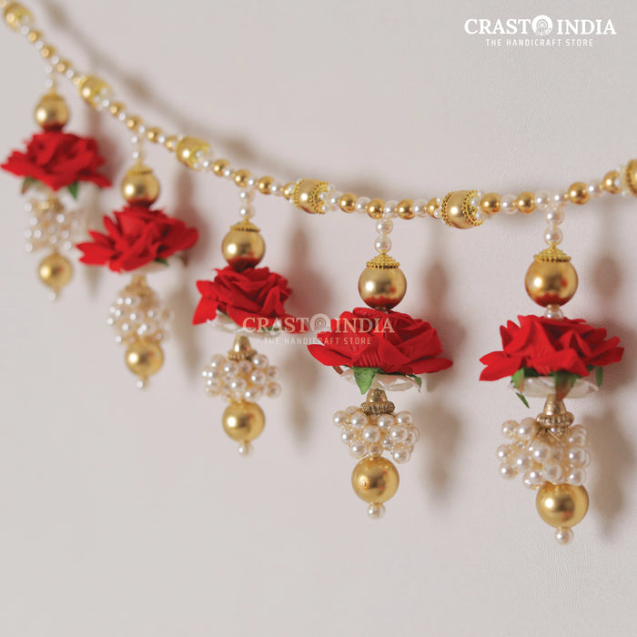 CRASTO INDIA HANDCRAFTED FESTIVE TORAN #0189 (1 PC)