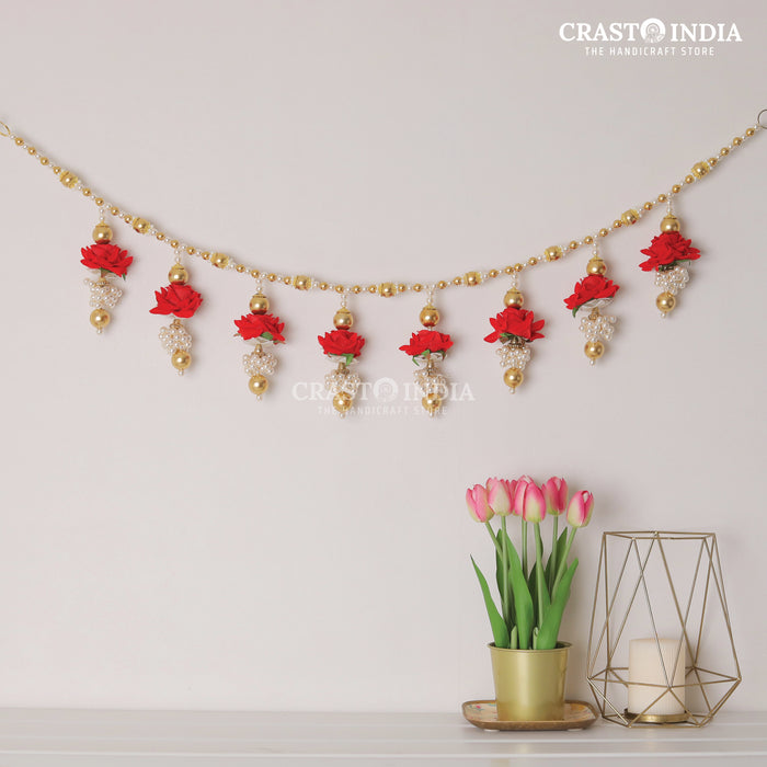 CRASTO INDIA HANDCRAFTED FESTIVE TORAN #0189 (1 PC)