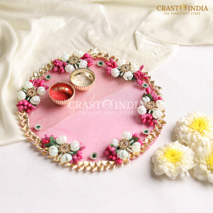 CRASTO INDIA HANDCRAFTED FESTIVE POOJA THALI #44