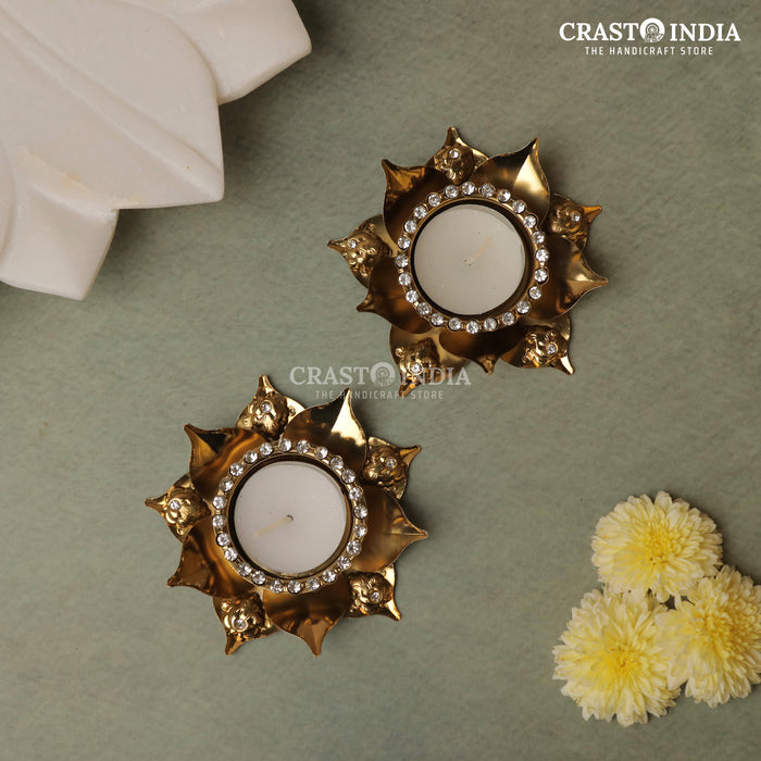 CRASTO INDIA HANDCRAFTED FESTIVE DIYA #93 (PACK OF 6)