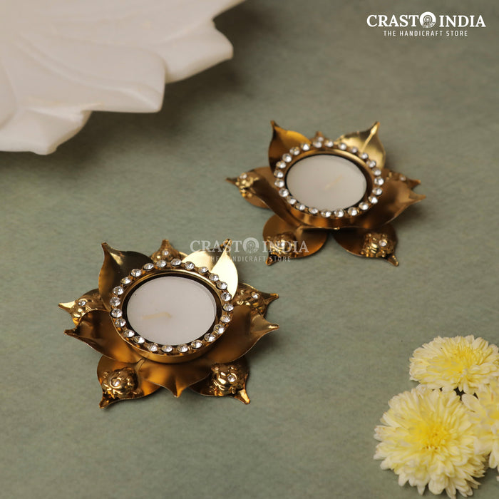 CRASTO INDIA HANDCRAFTED FESTIVE DIYA #93 (PACK OF 6)