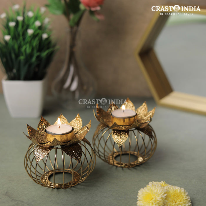 CRASTO INDIA HANDCRAFTED FESTIVE DIYA #99 (PAIR)