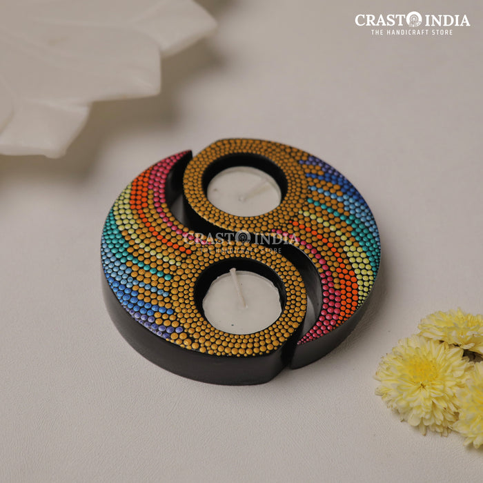 CRASTO INDIA HANDCRAFTED FESTIVE DIYA #106 (PAIR)