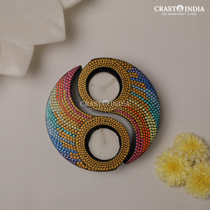 CRASTO INDIA HANDCRAFTED FESTIVE DIYA #106 (PAIR)