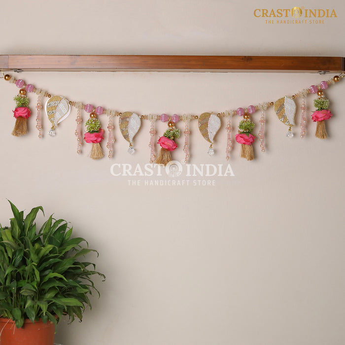 CRASTO INDIA HANDCRAFTED FESTIVE TORAN #212 (1 PC)