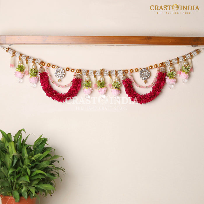 CRASTO INDIA HANDCRAFTED FESTIVE TORAN #215 (1 PC)