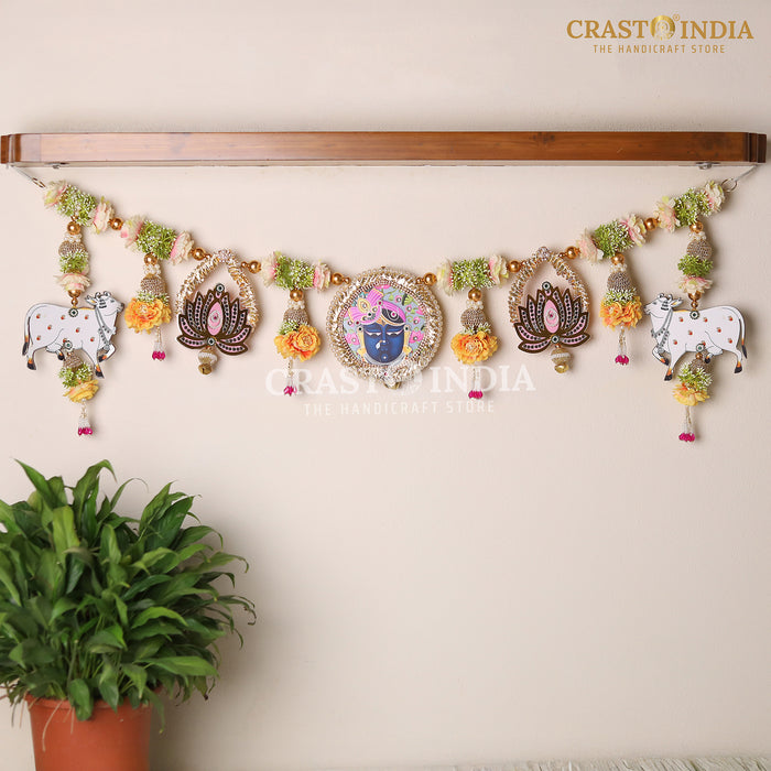 CRASTO INDIA HANDCRAFTED FESTIVE TORAN #216 (1 PC)