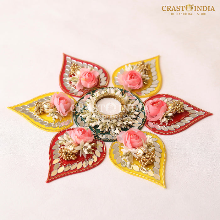 CRASTO INDIA HANDCRAFTED FESTIVE RANGOLI #101