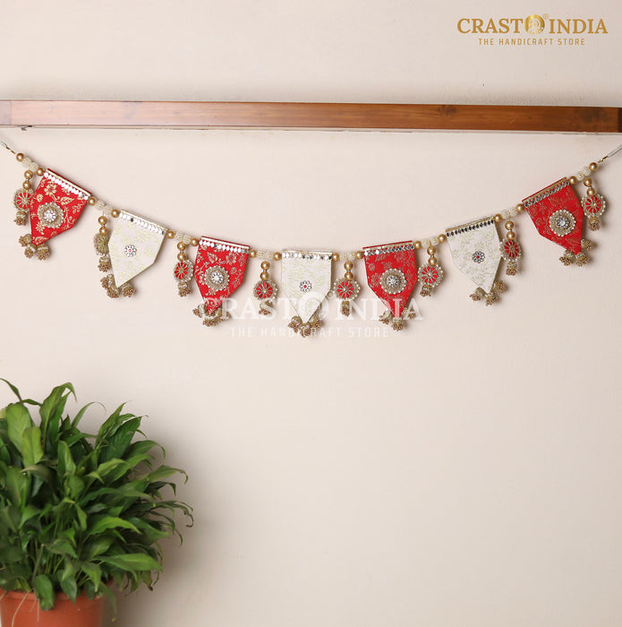 CRASTO INDIA HANDCRAFTED FESTIVE TORAN #217 (1 PC)