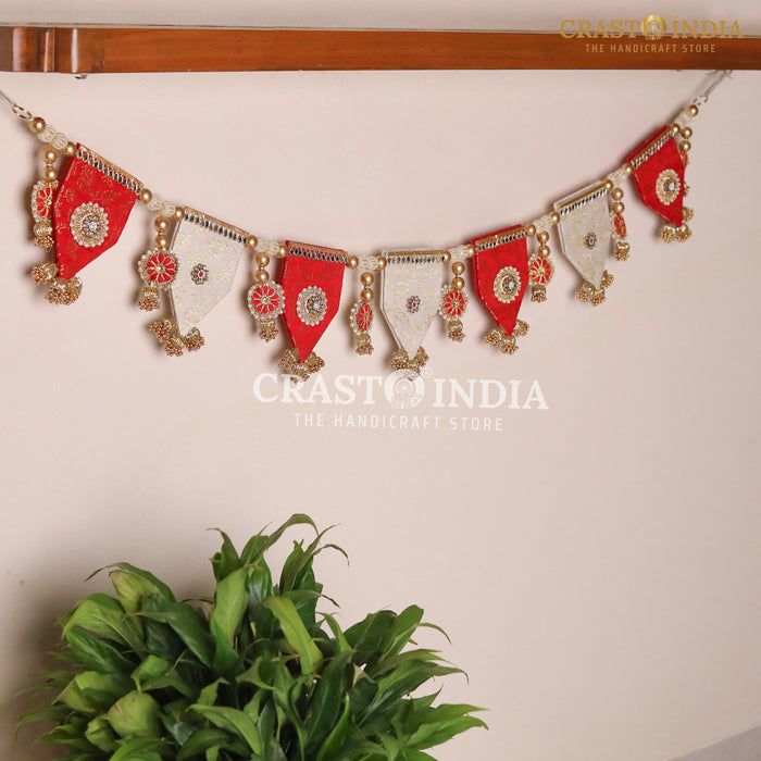 CRASTO INDIA HANDCRAFTED FESTIVE TORAN #217 (1 PC)