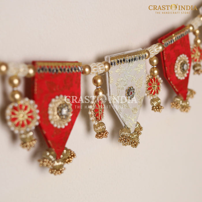 CRASTO INDIA HANDCRAFTED FESTIVE TORAN #217 (1 PC)