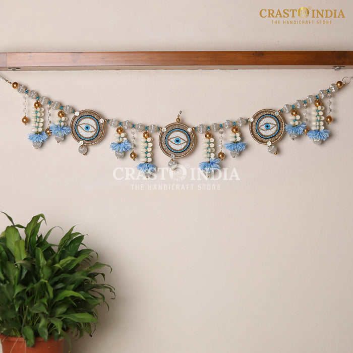 CRASTO INDIA HANDCRAFTED FESTIVE COMBO SET #2 (TORAN, SIDE HANGING AND SHUBH LABH)