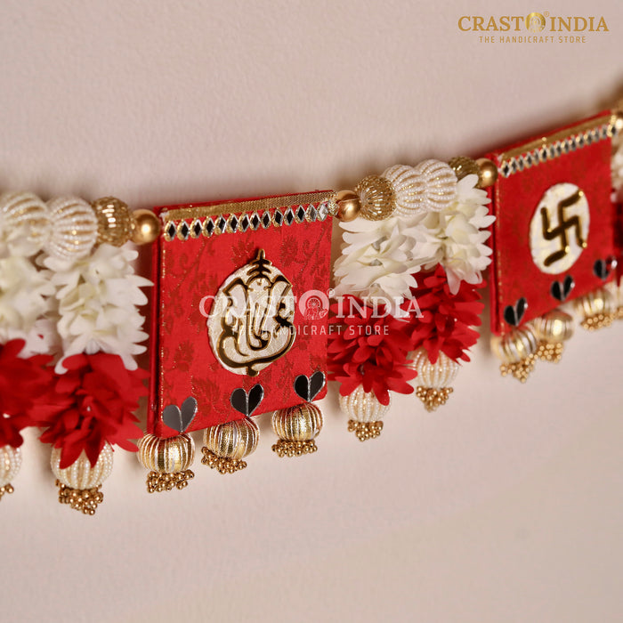 CRASTO INDIA HANDCRAFTED FESTIVE TORAN #219 (1 PC)