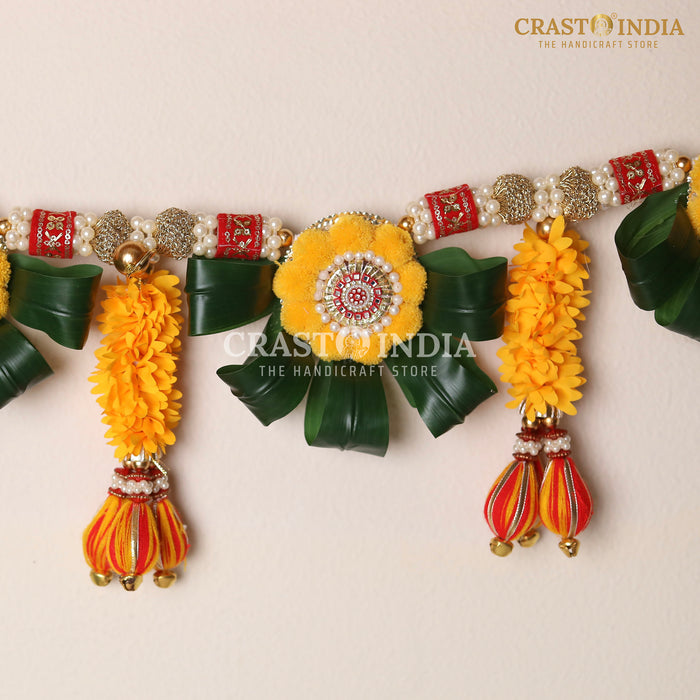 CRASTO INDIA HANDCRAFTED FESTIVE TORAN #220 (1 PC)
