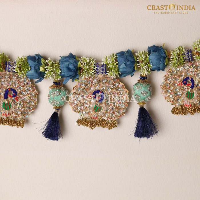 CRASTO INDIA HANDCRAFTED FESTIVE TORAN #221 (1 PC)