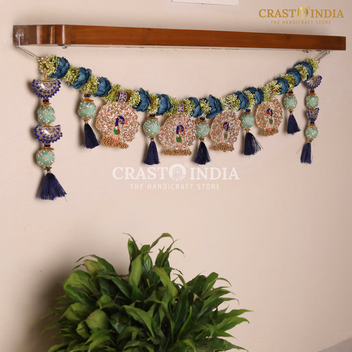 CRASTO INDIA HANDCRAFTED FESTIVE TORAN #221 (1 PC)