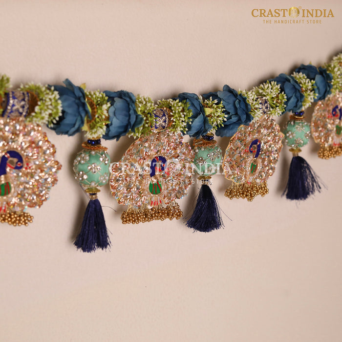 CRASTO INDIA HANDCRAFTED FESTIVE TORAN #221 (1 PC)