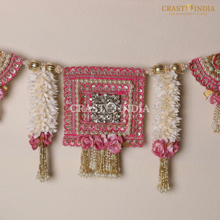 CRASTO INDIA HANDCRAFTED FESTIVE TORAN #223 (1 PC)