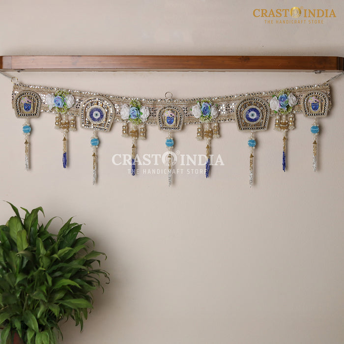 CRASTO INDIA HANDCRAFTED FESTIVE TORAN #224 (1 PC)