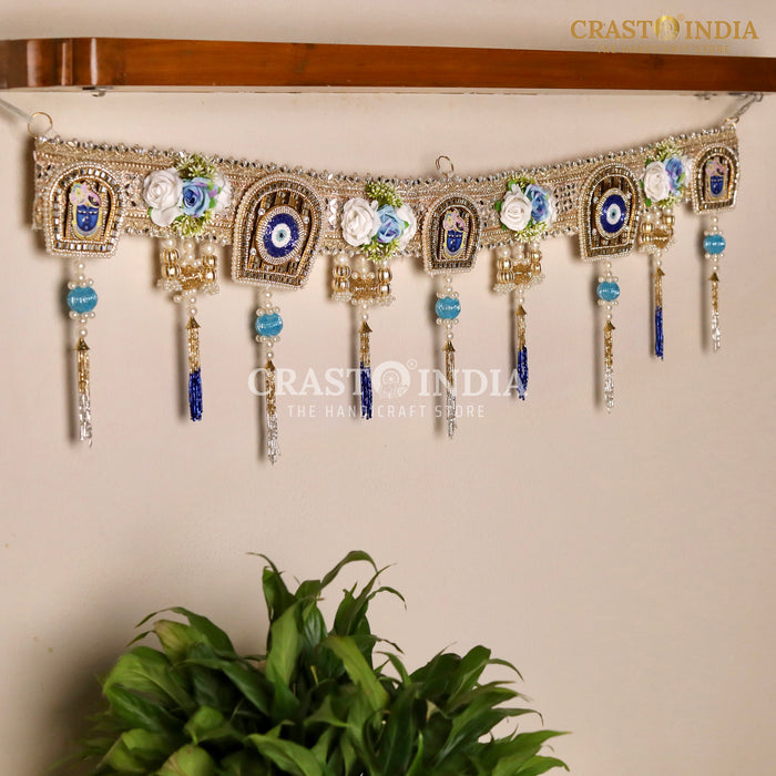 CRASTO INDIA HANDCRAFTED FESTIVE TORAN #224 (1 PC)