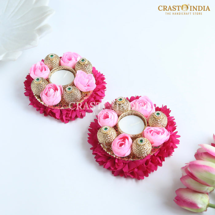 CRASTO INDIA HANDCRAFTED FESTIVE DIYA #116 (PAIR)