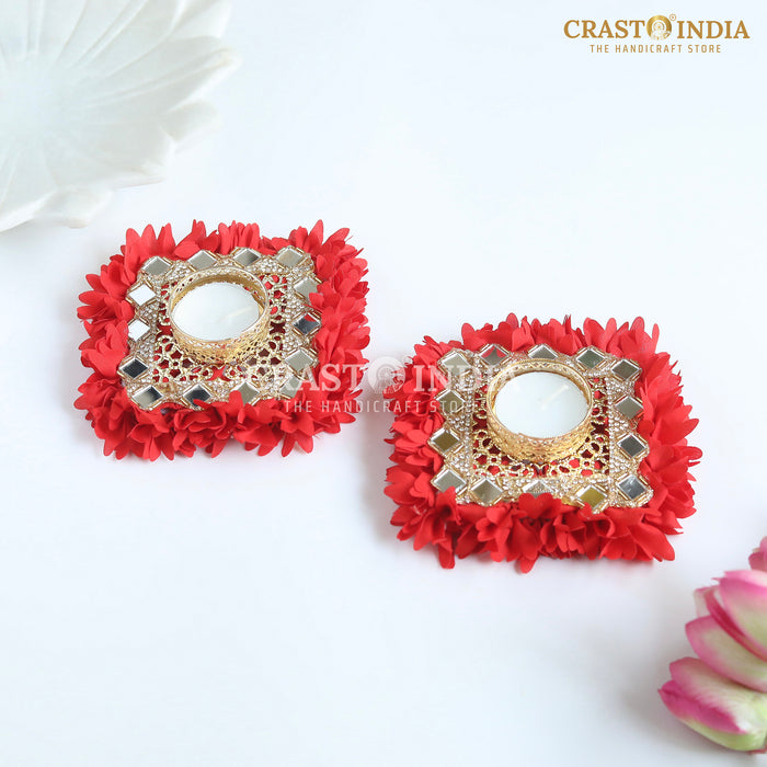 CRASTO INDIA HANDCRAFTED FESTIVE DIYA #119 (PAIR)