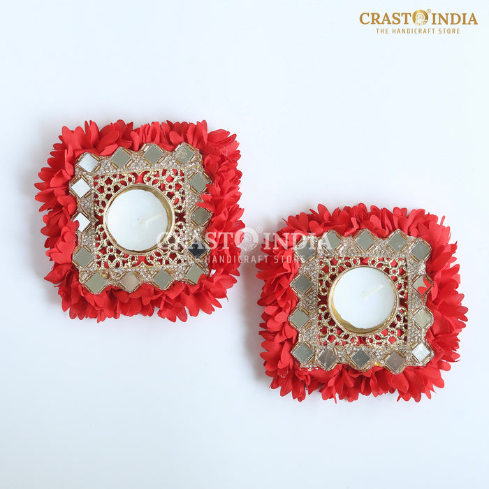 CRASTO INDIA HANDCRAFTED FESTIVE DIYA #119 (PAIR)