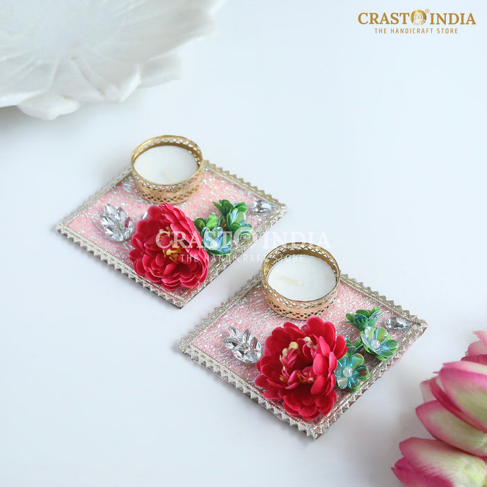 CRASTO INDIA HANDCRAFTED FESTIVE DIYA #117 (PAIR)