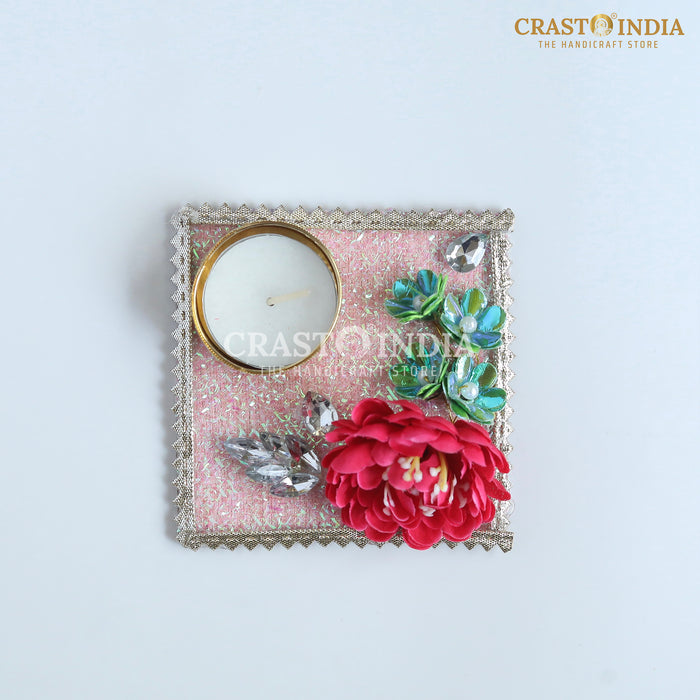 CRASTO INDIA HANDCRAFTED FESTIVE DIYA #117 (PAIR)