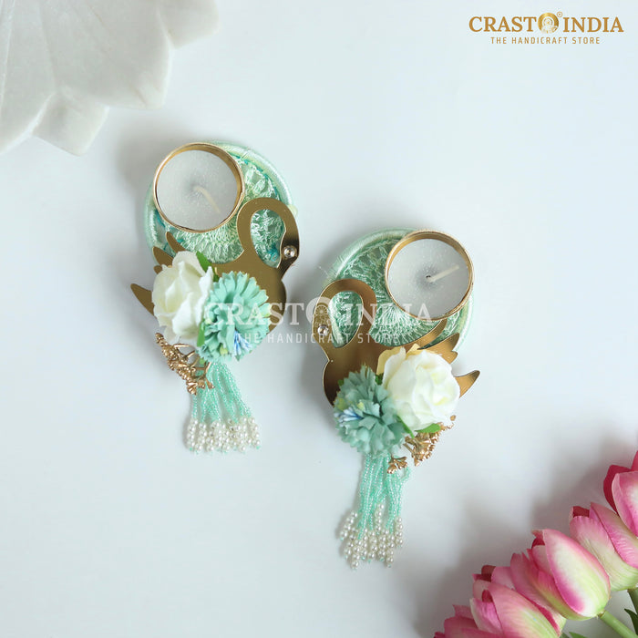 CRASTO INDIA HANDCRAFTED FESTIVE DIYA #115 (PAIR)