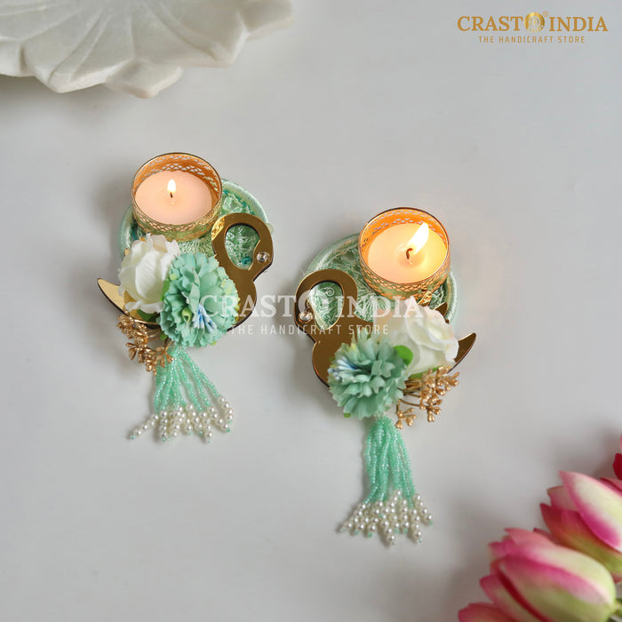 CRASTO INDIA HANDCRAFTED FESTIVE DIYA #115 (PAIR)