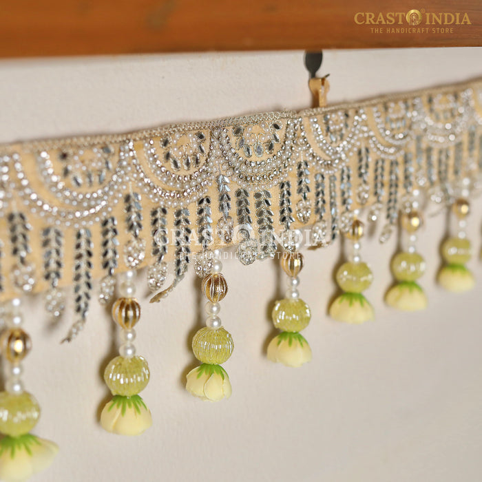 CRASTO INDIA HANDCRAFTED FESTIVE TORAN #228 (1 PC)