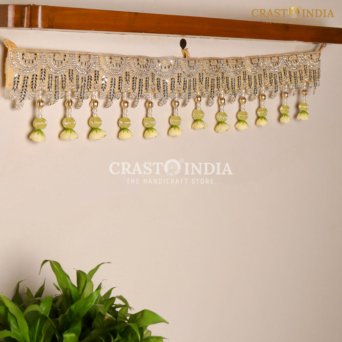 CRASTO INDIA HANDCRAFTED FESTIVE TORAN #228 (1 PC)