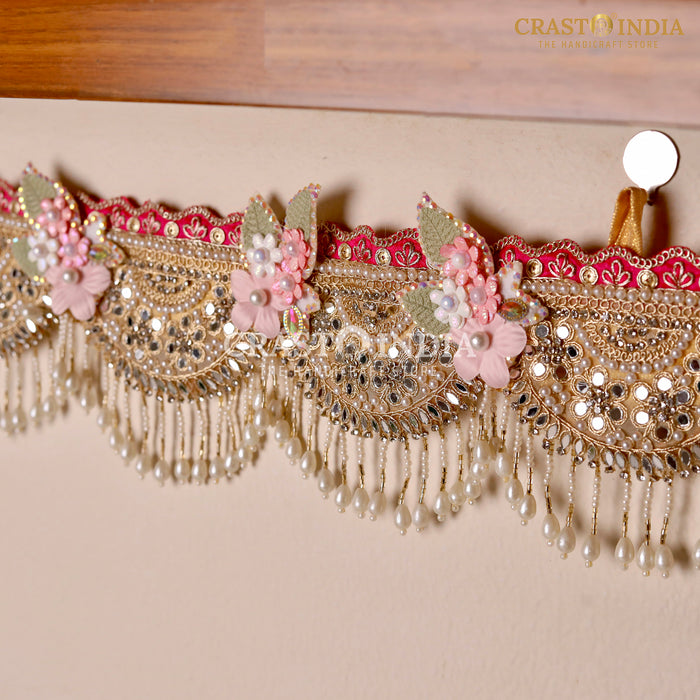 CRASTO INDIA HANDCRAFTED FESTIVE TORAN #227 (1 PC)