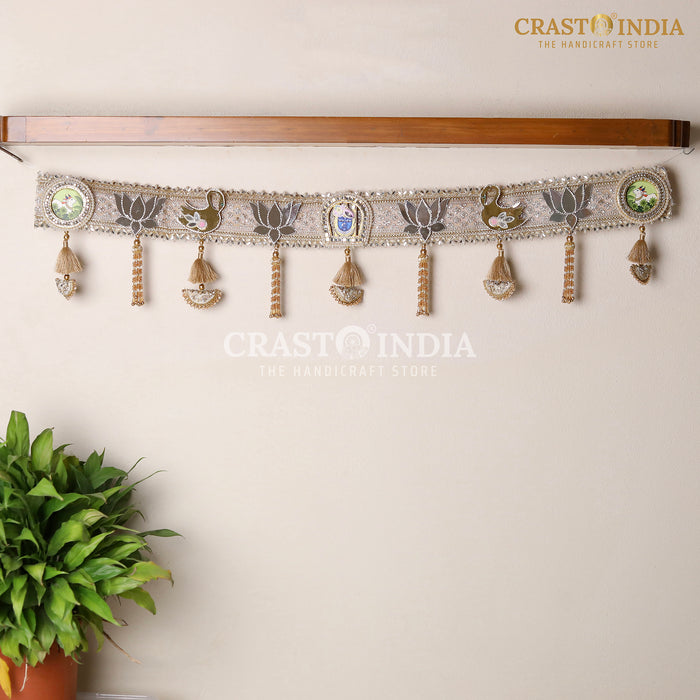CRASTO INDIA HANDCRAFTED FESTIVE TORAN #225 (1 PC)