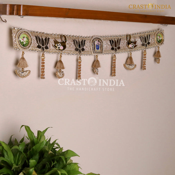 CRASTO INDIA HANDCRAFTED FESTIVE TORAN #225 (1 PC)