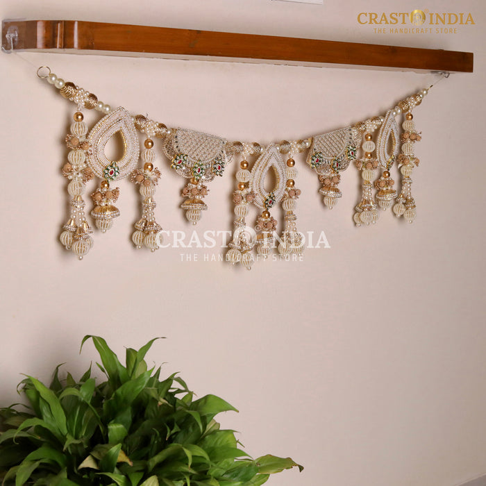 CRASTO INDIA HANDCRAFTED FESTIVE TORAN #222 (1 PC)