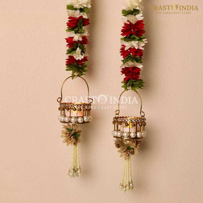 CRASTO INDIA HANDCRAFTED FESTIVE SIDE-HANGINGS #102